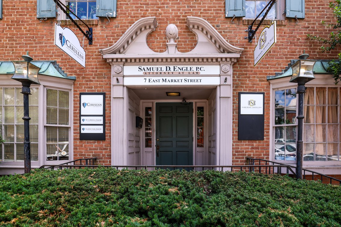 Image for Rare Downtown Leesburg, VA Opportunity! 3 Attached Buildings with 13 Parking Spaces on E. Market St. Across from the Historic Courthouse — Selling as a Single Offering!!
