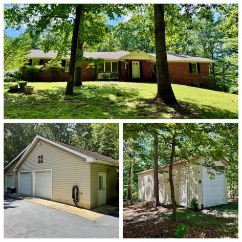 5 BR/4.5 BA Brick Home on 2.49± Acres with Finished Basement, ADA Accessibility, Detached Shop/Garage & RV Storage Building --Orange County, VA