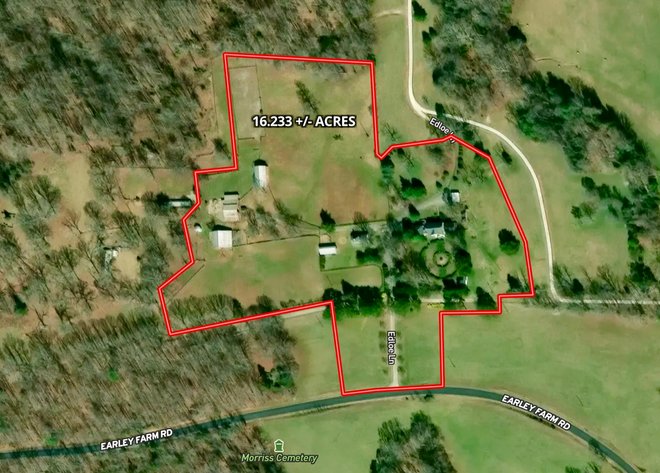 Image for Historic "Edloe Glades" (circa 1826):  5 BR/5.5 BA Manor Home, Guest Cottage, Several Barns & Outbuildings on 16.2 +/- Acres--Amherst County, VA
