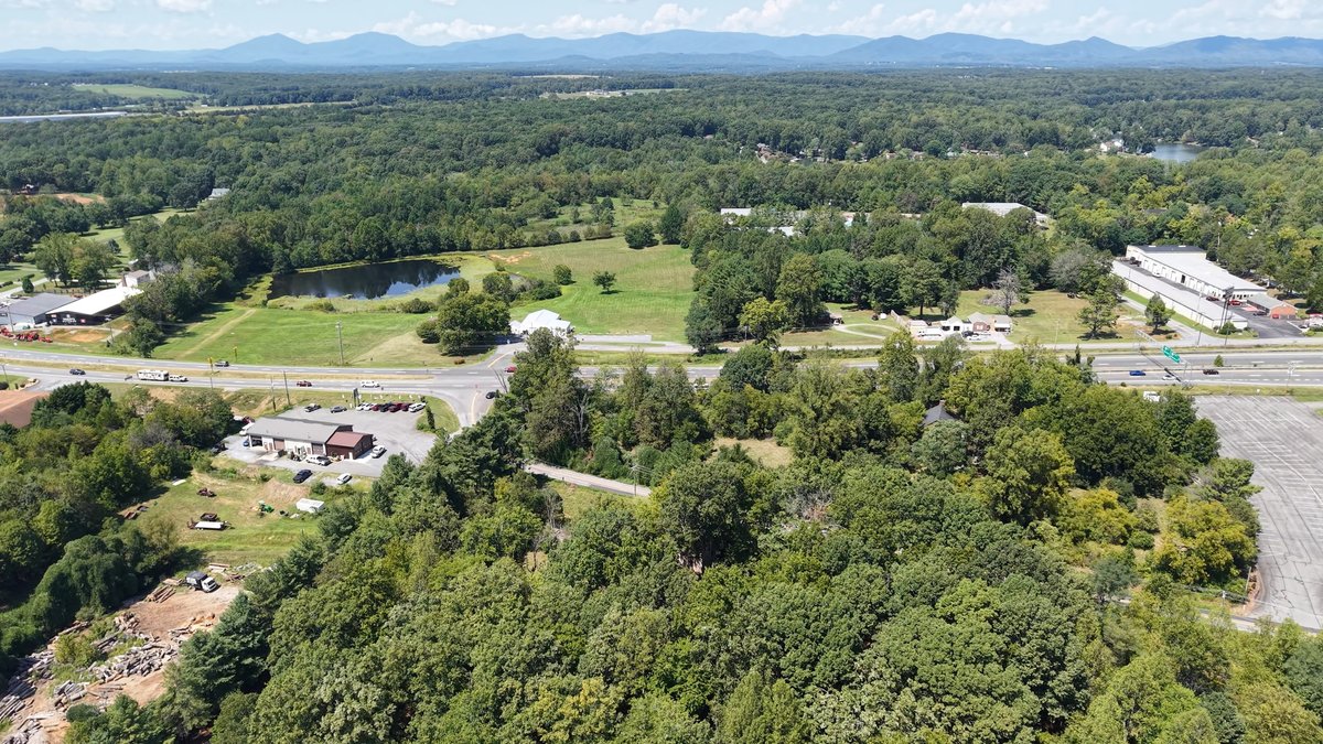 Image for Valuable 3.12 +/- Acre Corner Parcel w/4 BR Brick Home, Frontage on Rt. 460 & Sunburst Rd. Southeast of Lynchburg, VA--Campbell County