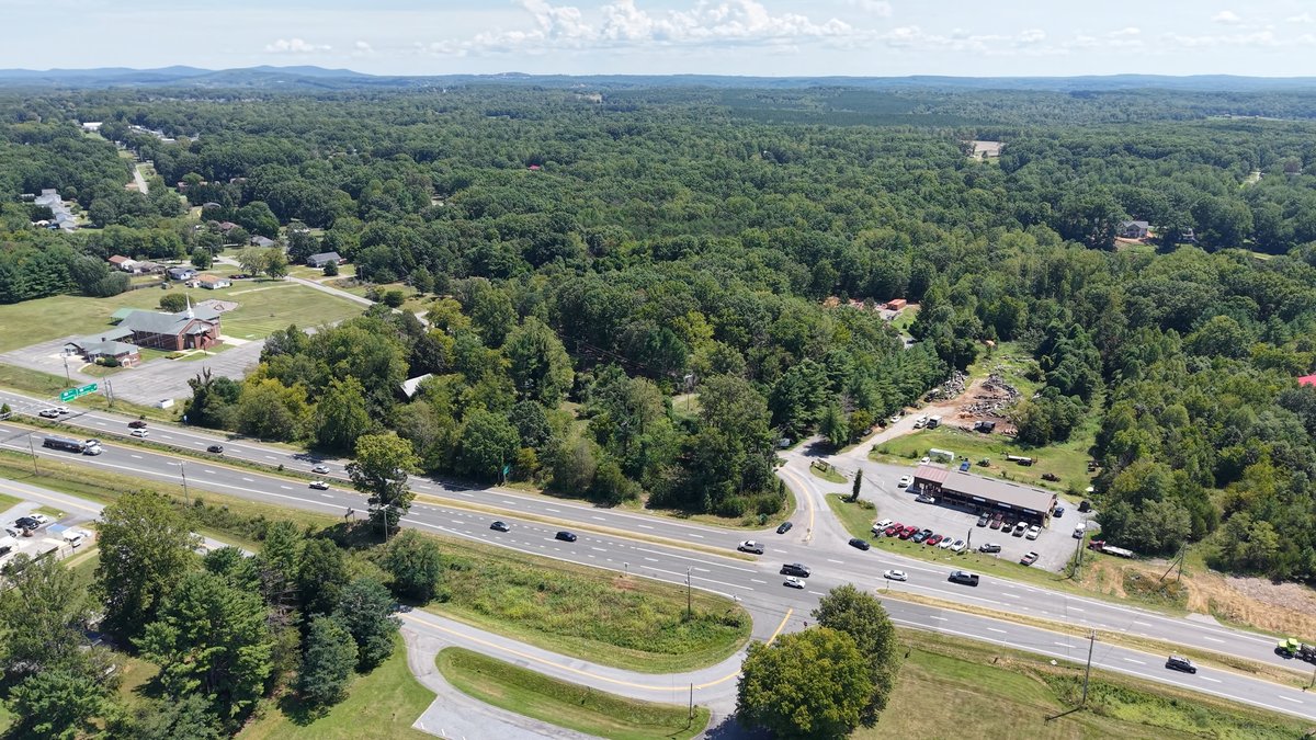 Image for Valuable 3.12 +/- Acre Corner Parcel w/4 BR Brick Home, Frontage on Rt. 460 & Sunburst Rd. Southeast of Lynchburg, VA--Campbell County