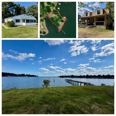 Image for 2 Waterfront Homes w/2 Docks & Outbuildings on Robinson Creek in Urbanna, VA--SELLING TOGETHER FOR ONE BID!!