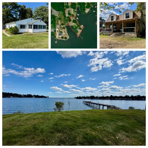Image for 2 Waterfront Homes w/2 Docks & Outbuildings on Robinson Creek in Urbanna, VA--SELLING TOGETHER FOR ONE BID!!
