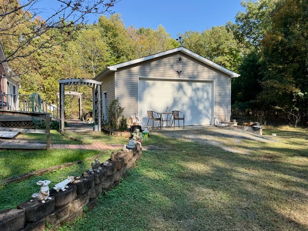 Image for 3 BR/1 BA Brick Home w/Walk-Out Basement & 2 Detached Garage/Shop/Storage Buildings on 14.1 +/- Mostly Wooded Acres--Orange, VA