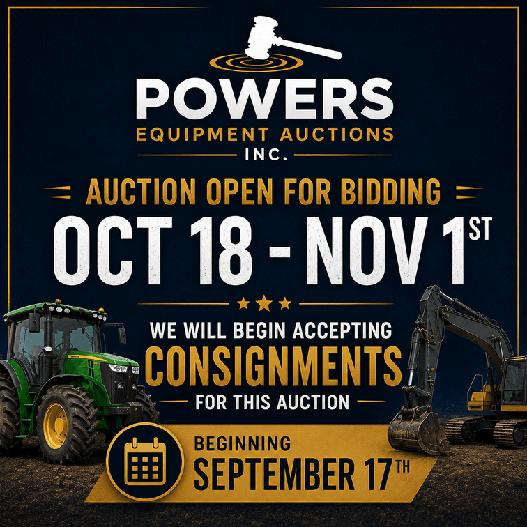 Image for October Farm & Construction Equipment Consignment Auction