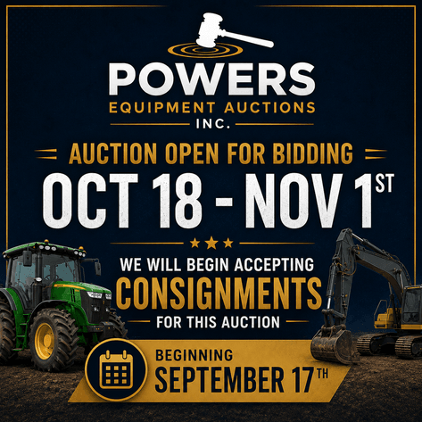 Image for October Farm & Construction Equipment Consignment Auction