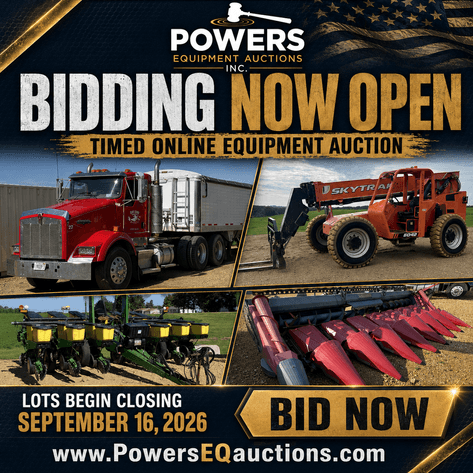 Image for September Dealer, Farmer & Contractor Consignment Auction