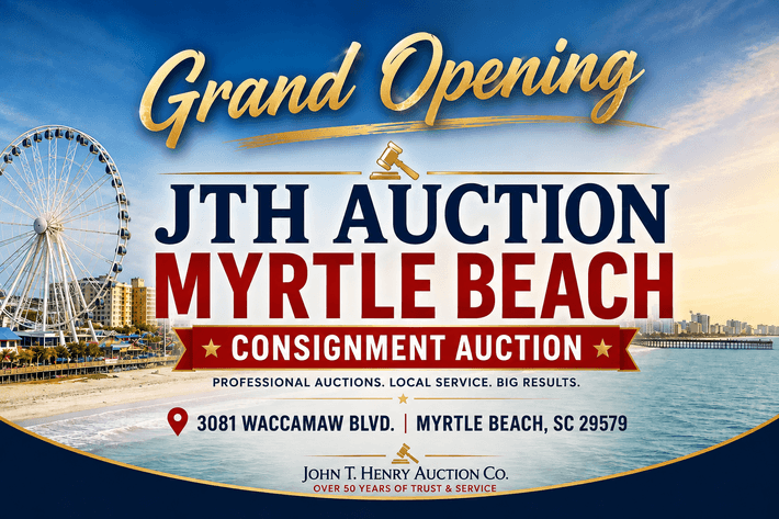 Image for Grand Opening JTH Auction Myrtle Beach Consignment