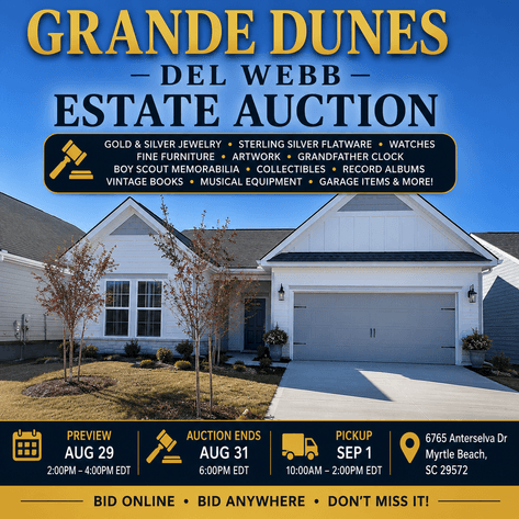 Image for Grande Dunes - Del Webb Estate Auction