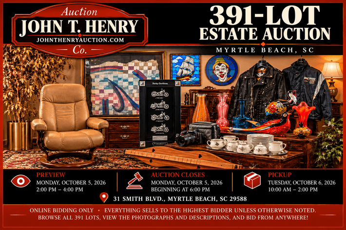 Image for 10/5/2026 - Living Estate - Myrtle Beach Living Estate Auction – Intracoastal Waterway Property - 31 Smith Blvd. Myrtle Beach, SC