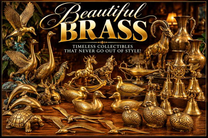 Image for 10/12/26 - Griswold & Collectible Cast Iron Auction – Brass Figurines & More