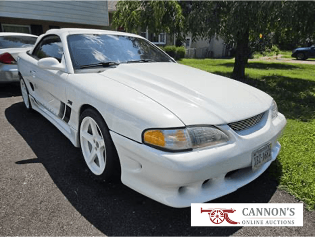 Image for '97 Ford Mustang Saleen | Jewelry and Coins | Online Estate Auction | Assorted Items including Collectibles, Jewelry, Vehicles, Décor, and Much More! | Henrico VA | Motleys Auctioneer Partner