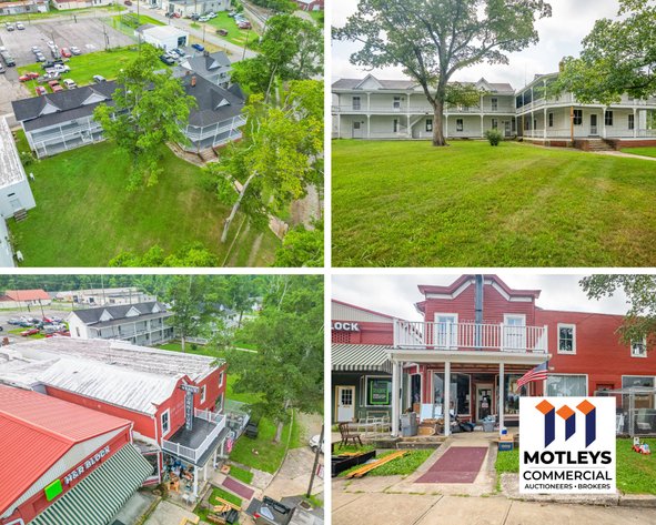 Image for Public Auction | Keysville, VA | 2 Properties | Historic “Charlotte Hotel” & Income-Producing Storefront | Total of 14,296± SF | Rehab Tax Credits | Sold Due to Owner Relocation | Sold Together or Separately | 439 & 455 Railroad Ave | 23947