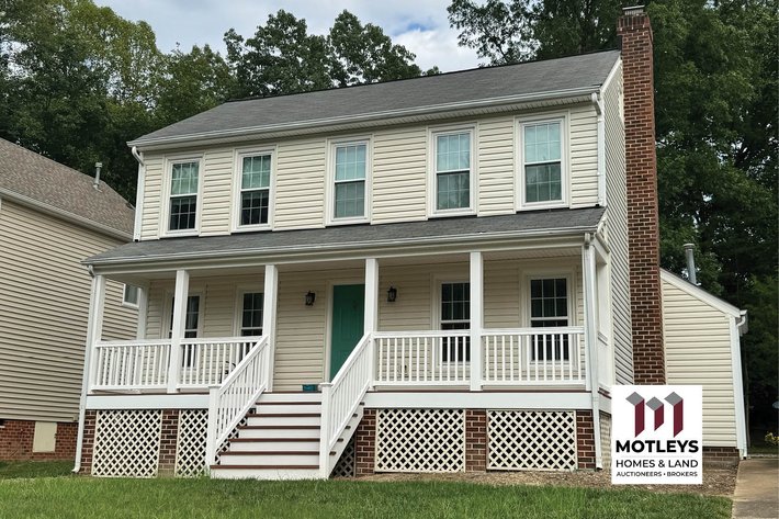 Image for For Sale | Henrico, VA | 3 BR/2.5 BA Colonial in Broadford Subdivision | Covered Front Porch & Rear Deck on 0.21± Acre Lot | Prime Henrico Location Near Short Pump | 2917 Broadford Ter | 23233