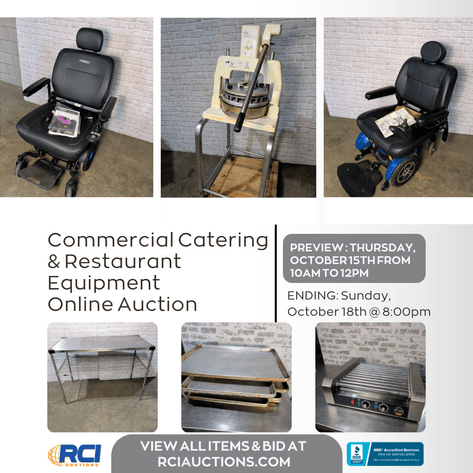 Image for Commercial Catering & Restaurant Equipment Online Auction (SHIPPING) - Cleveland, Ohio Division