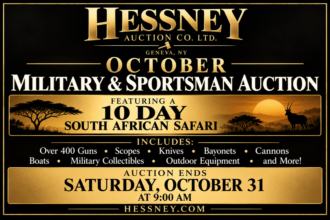 Image for 10/31/26 October Military & Sportsman Auction