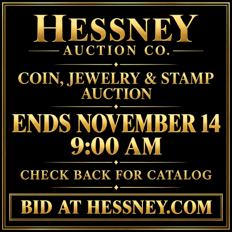 Image for 11/14/26 Coin, Jewelry & Sports Card Auction