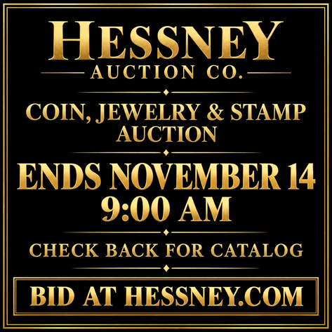 Image for 11/14/26 Coin, Jewelry & Sports Card Auction