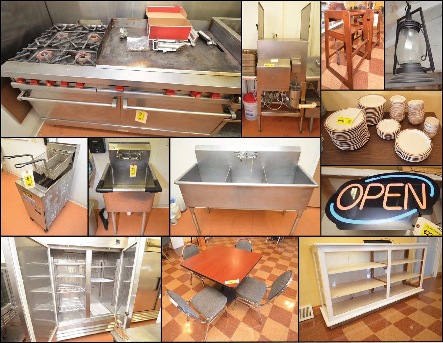Image for RESTAURANT KITCHEN EQUIPMENT AND DINING ROOM INVENTORY - Northfield, WI
