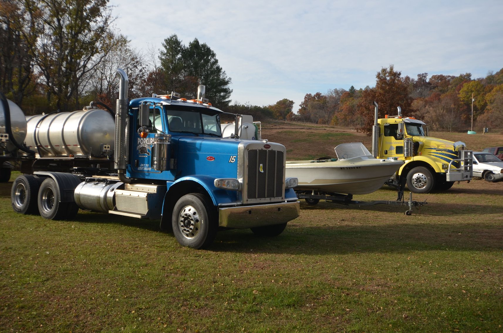 Image for SEMI TRACTORS, TANKER TRAILERS, VORTEX SPRAYLINER MACHINE, AND MORE - Arkansaw, WI