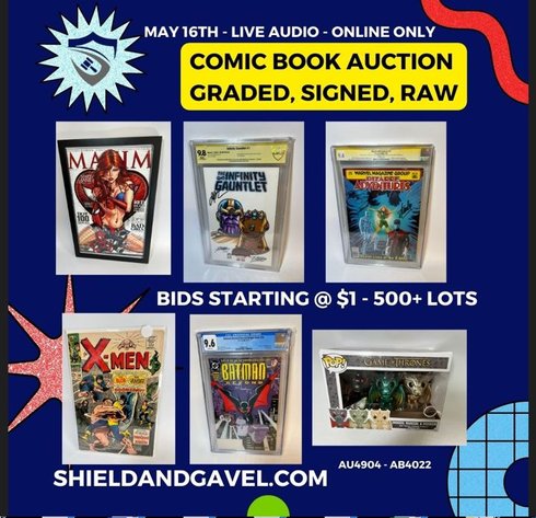 Image for COMICS & COLLECTIBLES - 600+ LOTS - ABSOLUTE