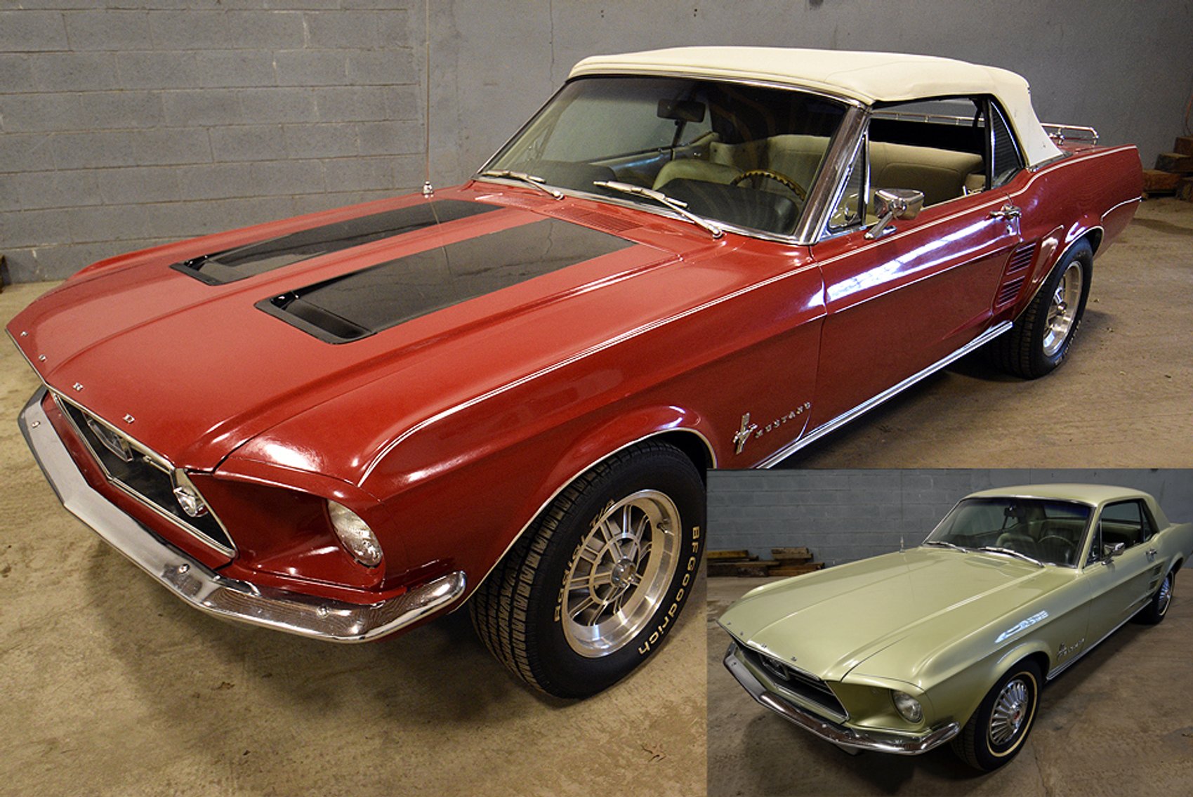 Image for (2) 1967 Ford Mustangs