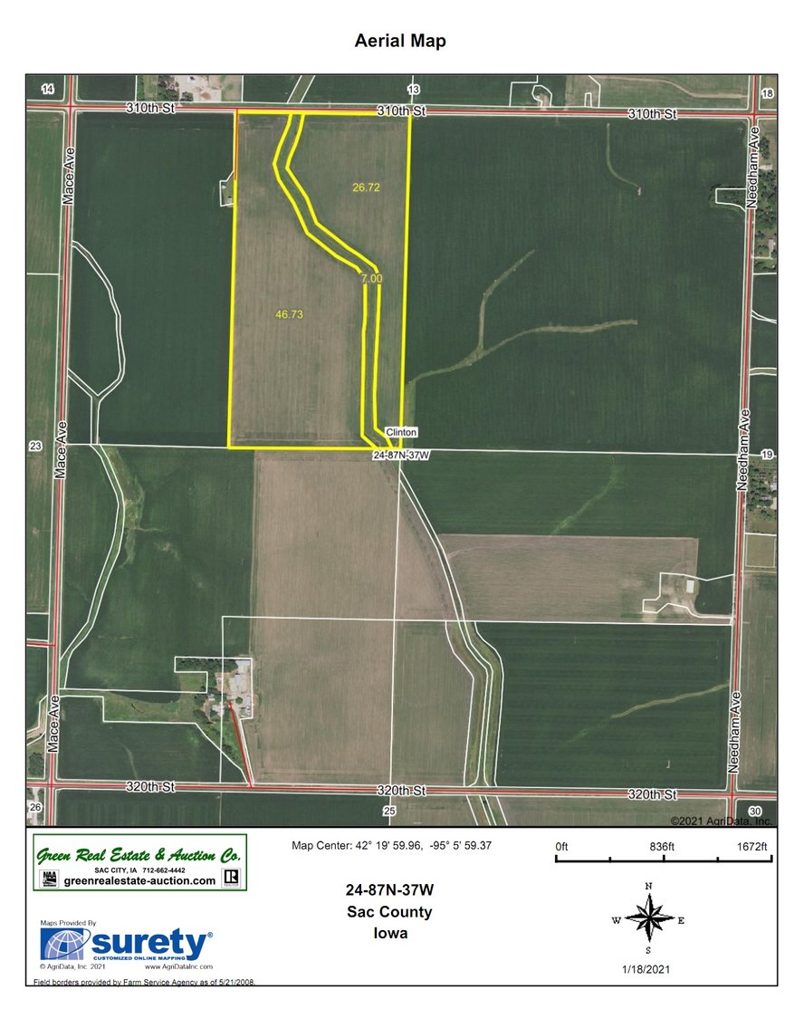 Image for Sac County, Iowa Farmland Auction!