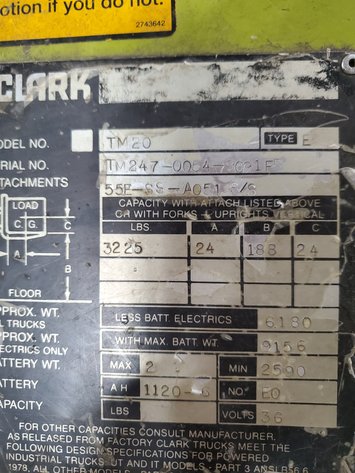 Image for Denver, CO: Online Only Auction of Harben Jetters and Clark Forklift