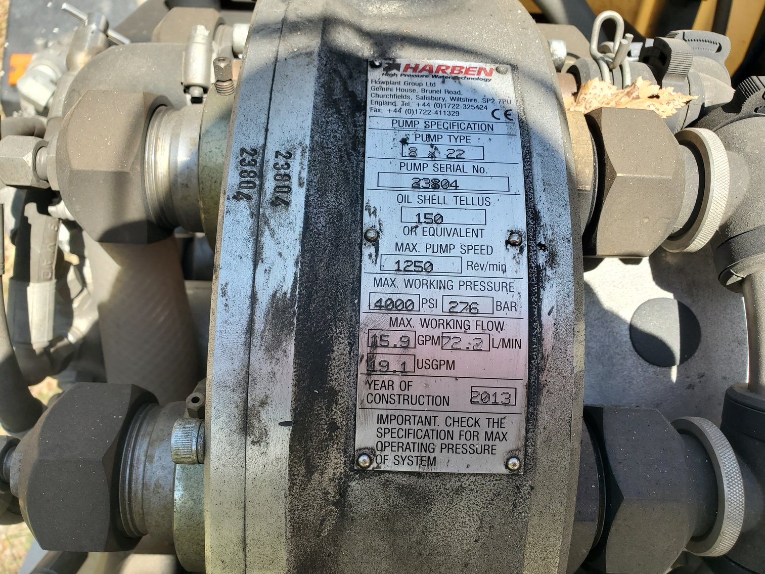 Image for Denver, CO: Online Only Auction of Harben Jetters and Clark Forklift