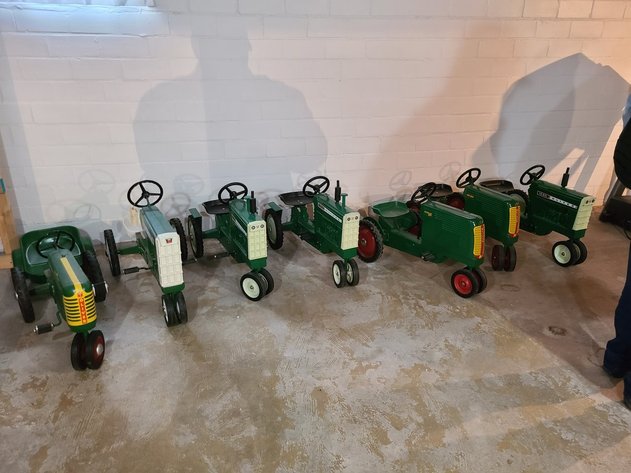 Image for Oliver Tractors, Pedal tractors, antique machinery, & more!