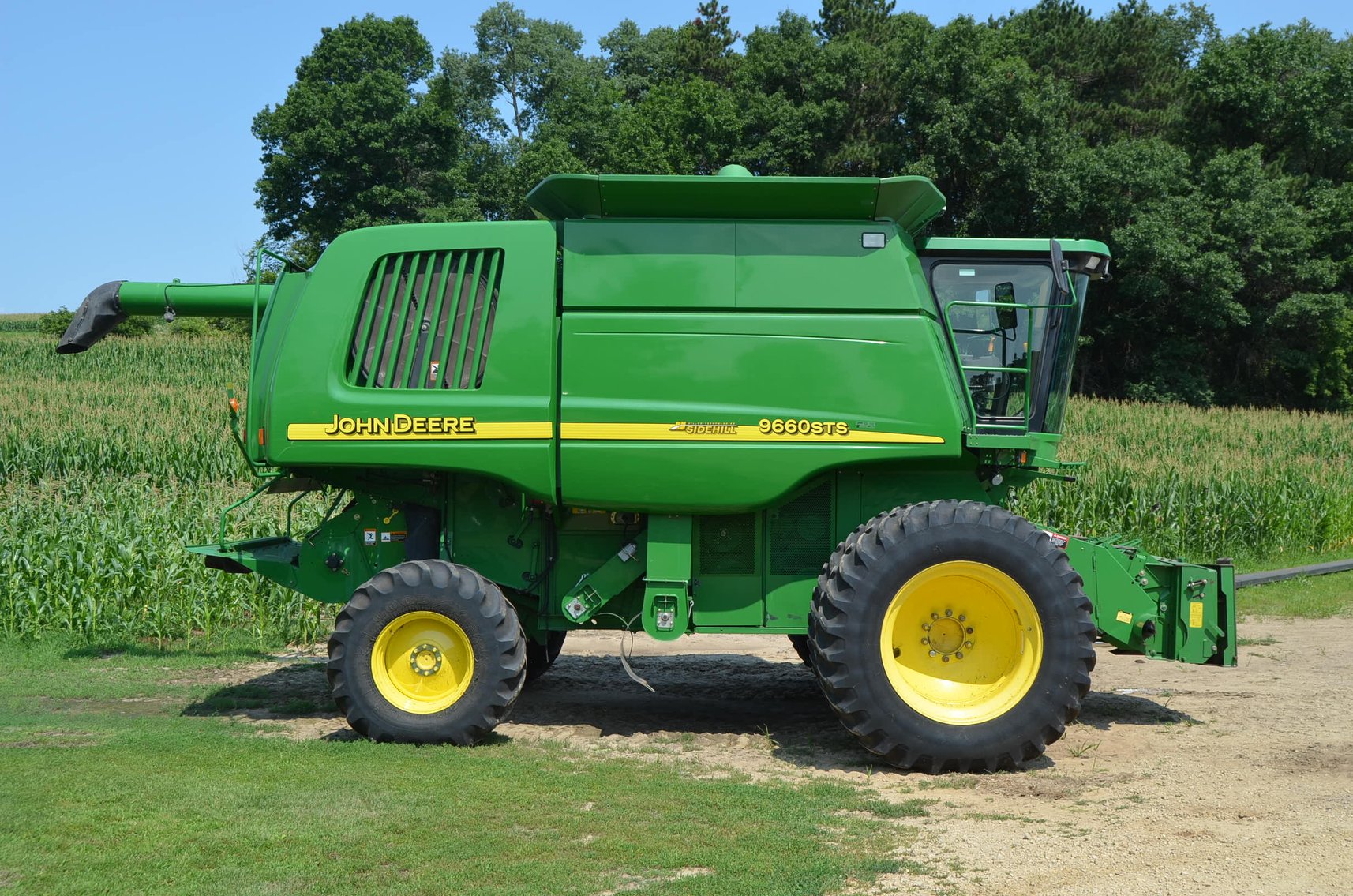Image for JD 9660 STS Combine & Heads, JD 4955, JD 4455, JD 7420 w/ Loader, Ford TW-35 and Farm Equipment