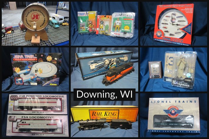 Model Trains, Sport Collector Toys, Vintage Toys and More - Downing, WI