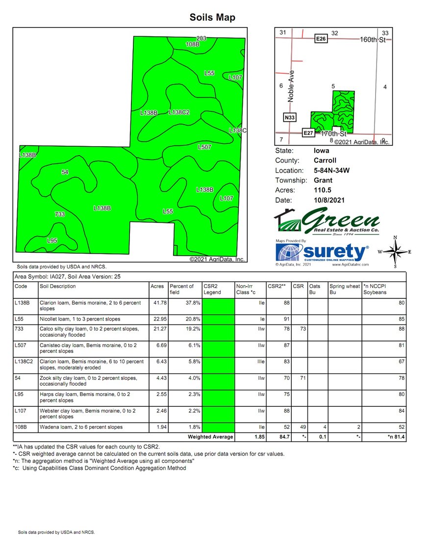 Image for Carroll County Farmland Auction!
