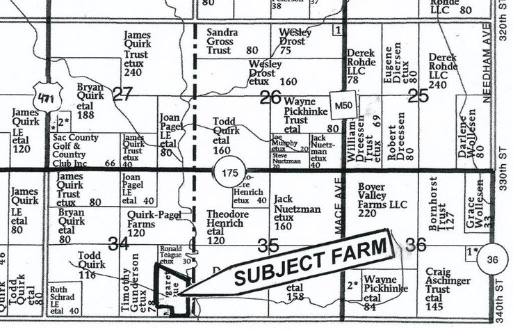 Image for Sac County, Iowa Land Auction!