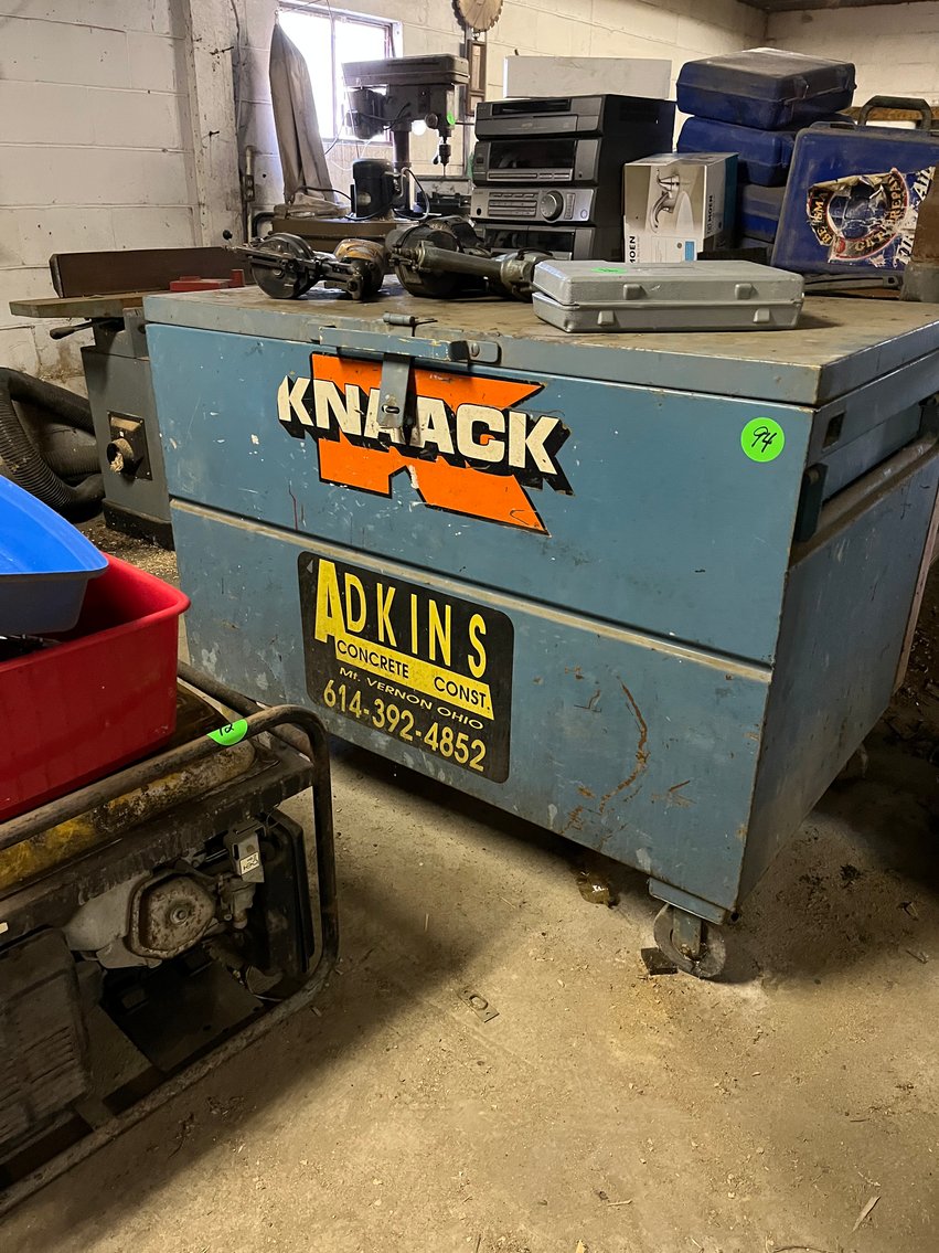 Image for Snap-On Toolbox and Tools, Construction Supplies.