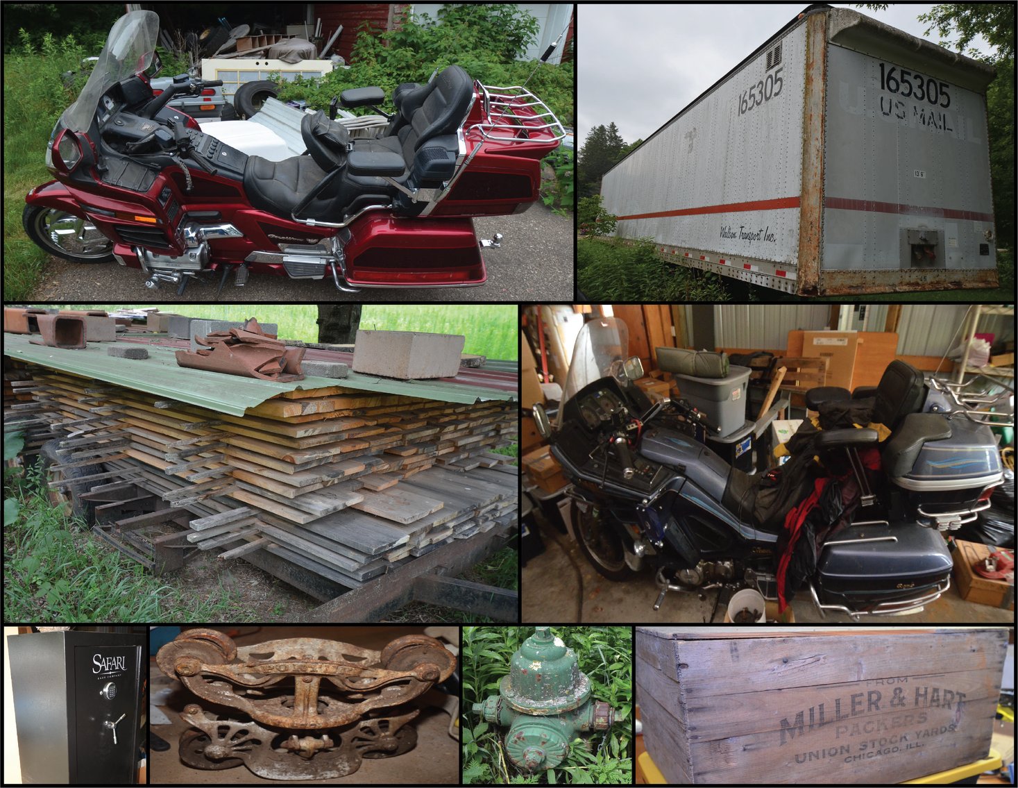 Image for MOVING SALE: MOTORCYCLES, SEMI TRAILERS, LUMBER, TOOLS, FIRE HYDRANTS, AND MUCH MUCH MORE - Mondovi, WI