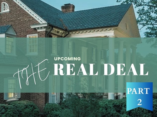 Image for Upcoming Part 2 The Real Deal