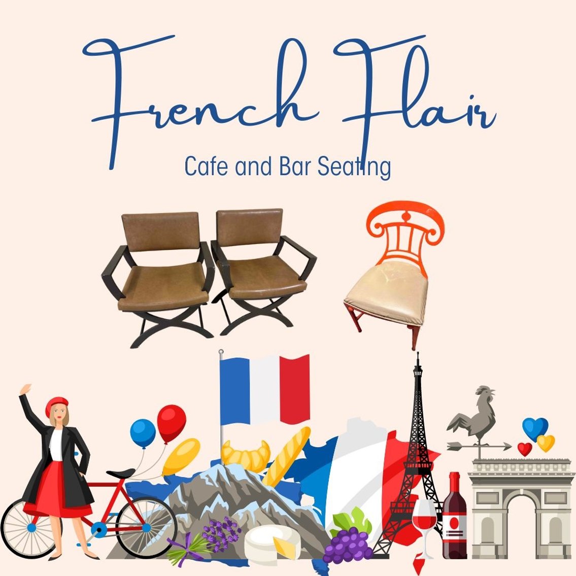 Image for French Flair Cafe and Bar Seating