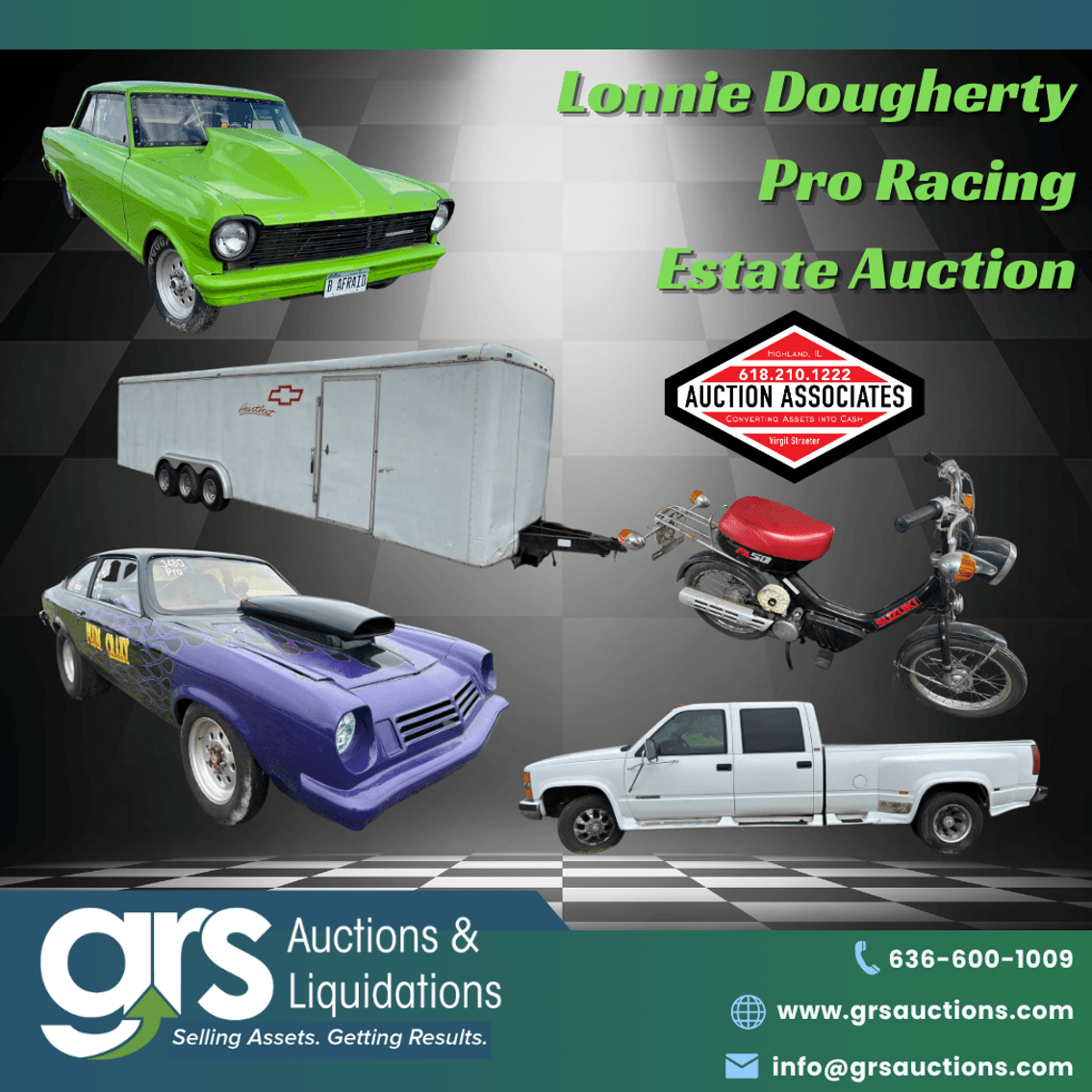 Image for Lonnie Dougherty Pro Racing Estate Auction - Auction Associates