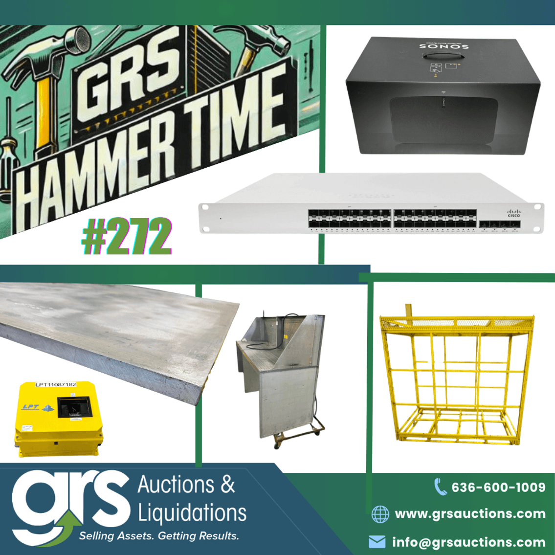 Hammer Time 272 - Manufacturing - Sheet Steel - Lab Tables