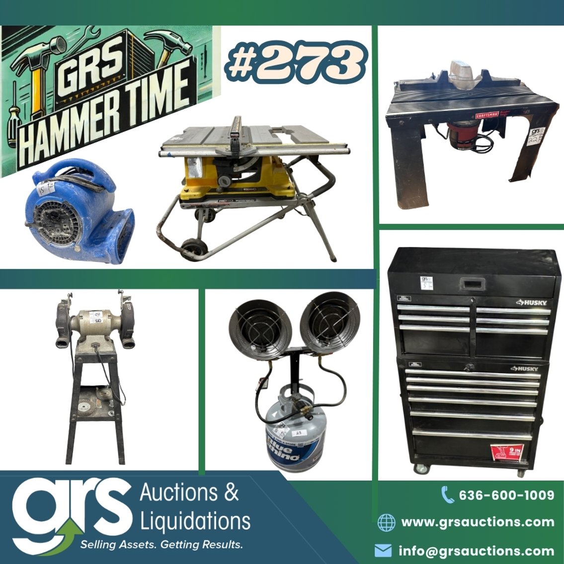 Hammer Time 273 - Tools, Toolboxes & More!