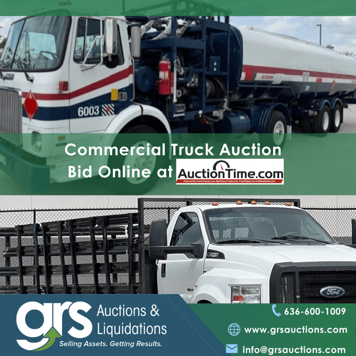 Image for GRS Auctions — Commercial Truck Auction | Bid Online at AuctionTime