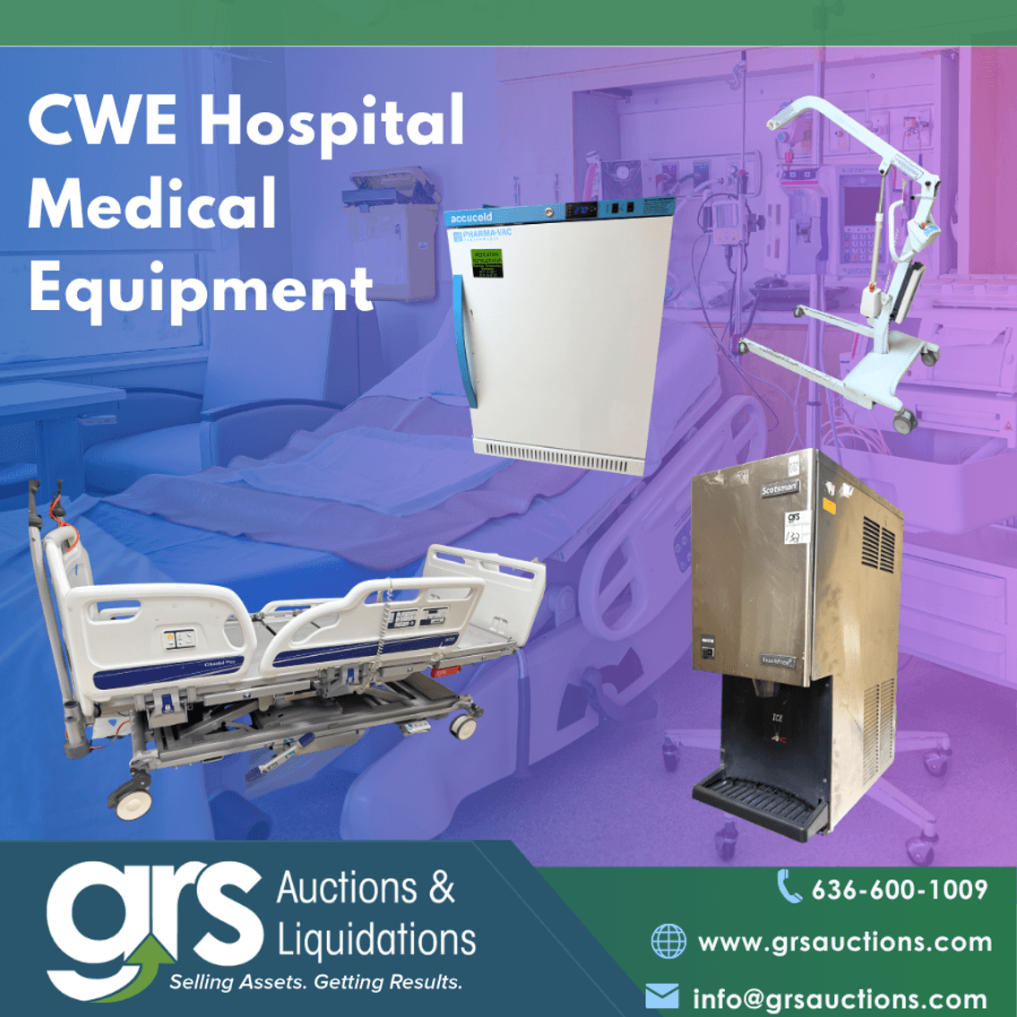 Image for CWE Hospital Closing Surplus - Bidding Now!