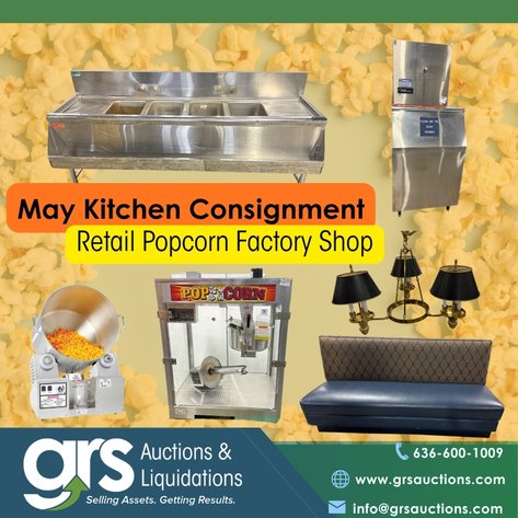 Image for May Kitchen Consignment - Commercial Popcorn Equipment & Food Service Essentials