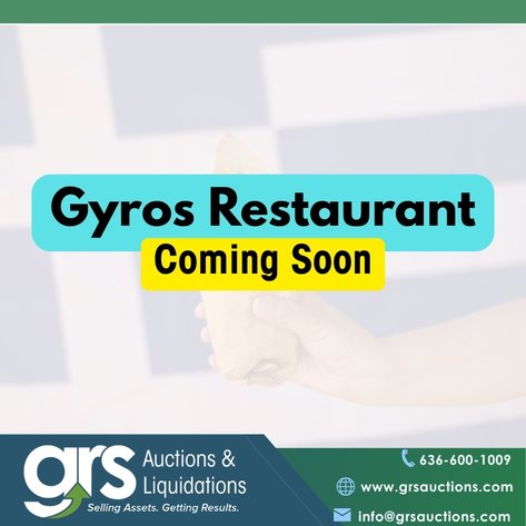 Image for St. Louis Gyros Restaurant - Commercial Equipment Liquidation Auction