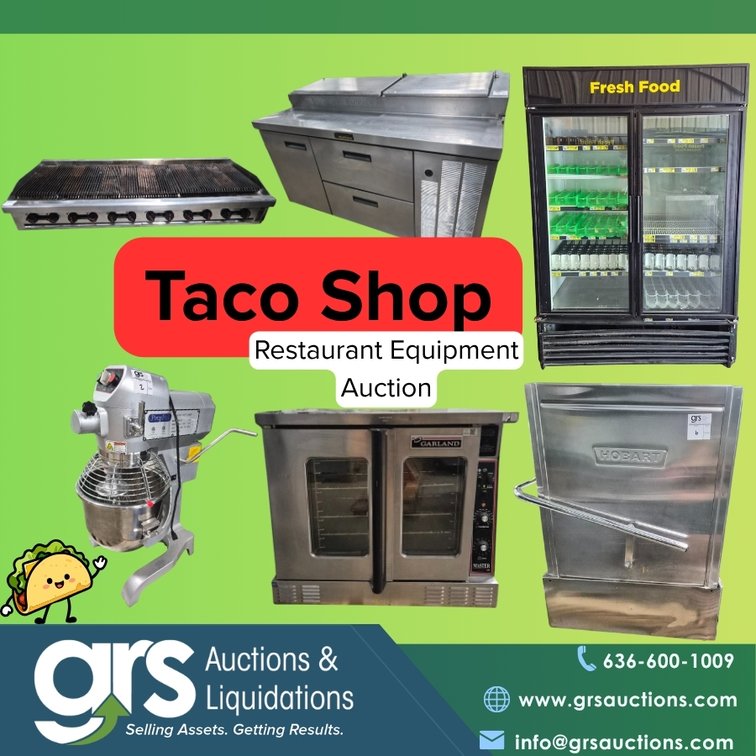 Taco Shop - Restaurant Equipment Closeout Auction