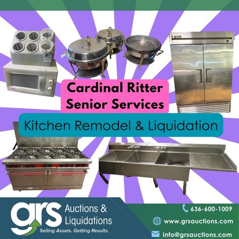 Image for Cardinal Ritter - Senior Services Commercial Kitchen Remodel Liquidation!