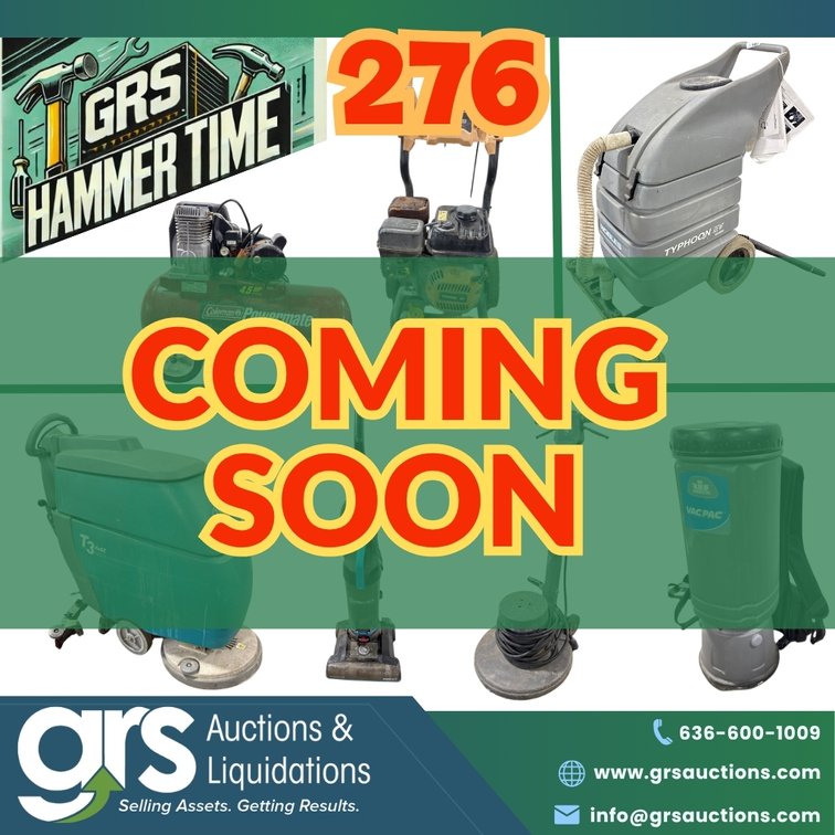 Image for Hammer Time 276 | Cleaning Machines, Floor Scrubbers, Polishing & Power Equipment!