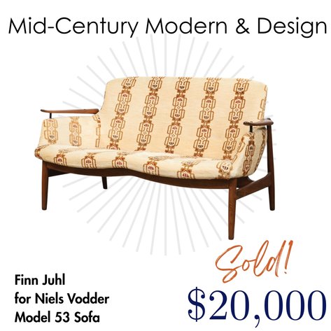 Image for Mid-Century Modern and Design | June 10, 2026 | Invitation To Consign