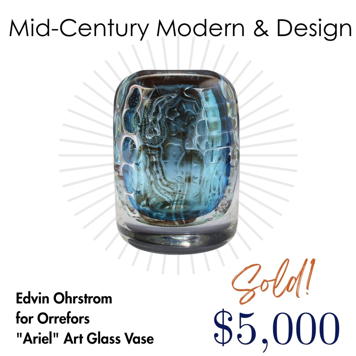 Image for Mid-Century Modern and Design | June 10, 2026 | Invitation To Consign